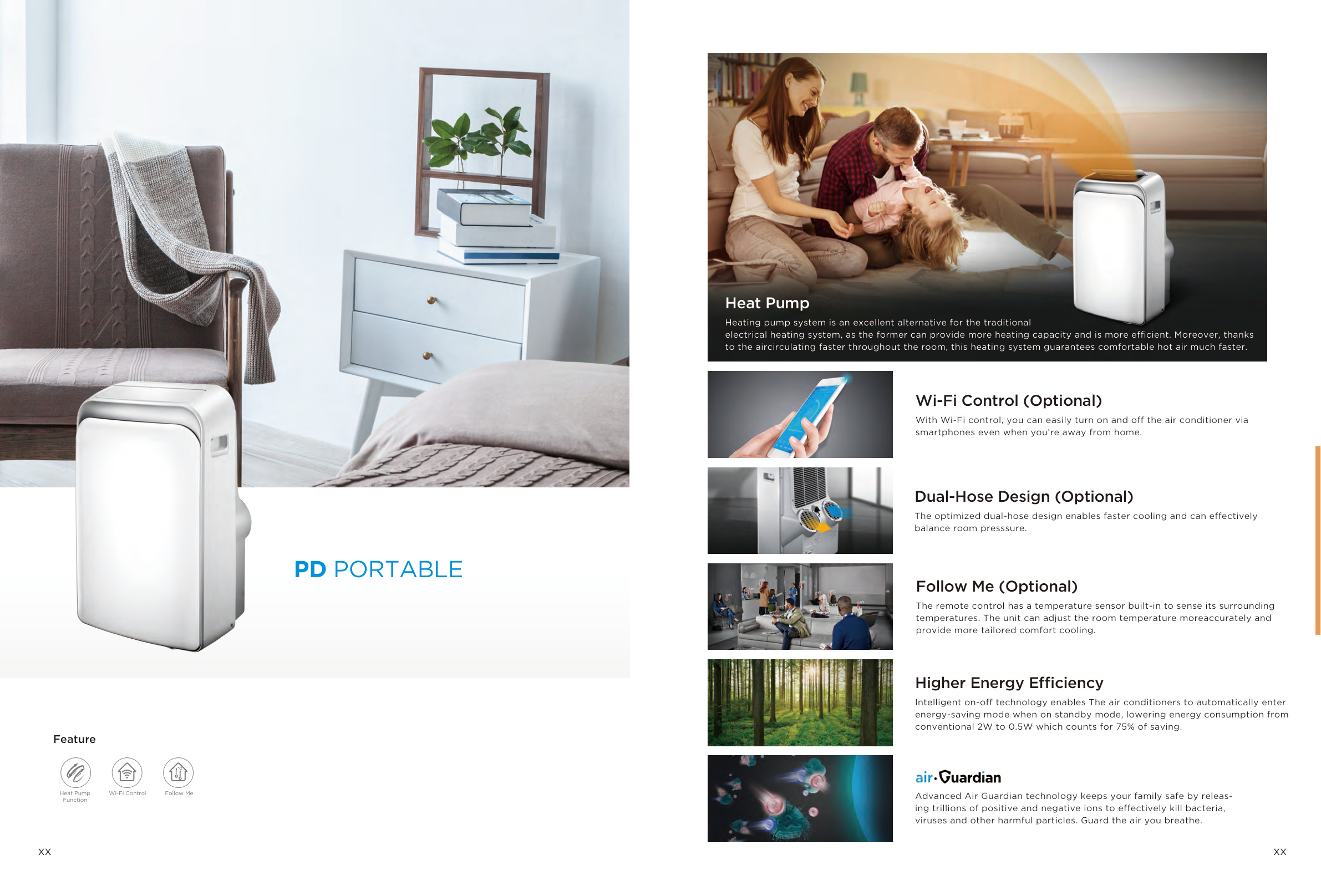 Midea PD Portable Heat Pump AC