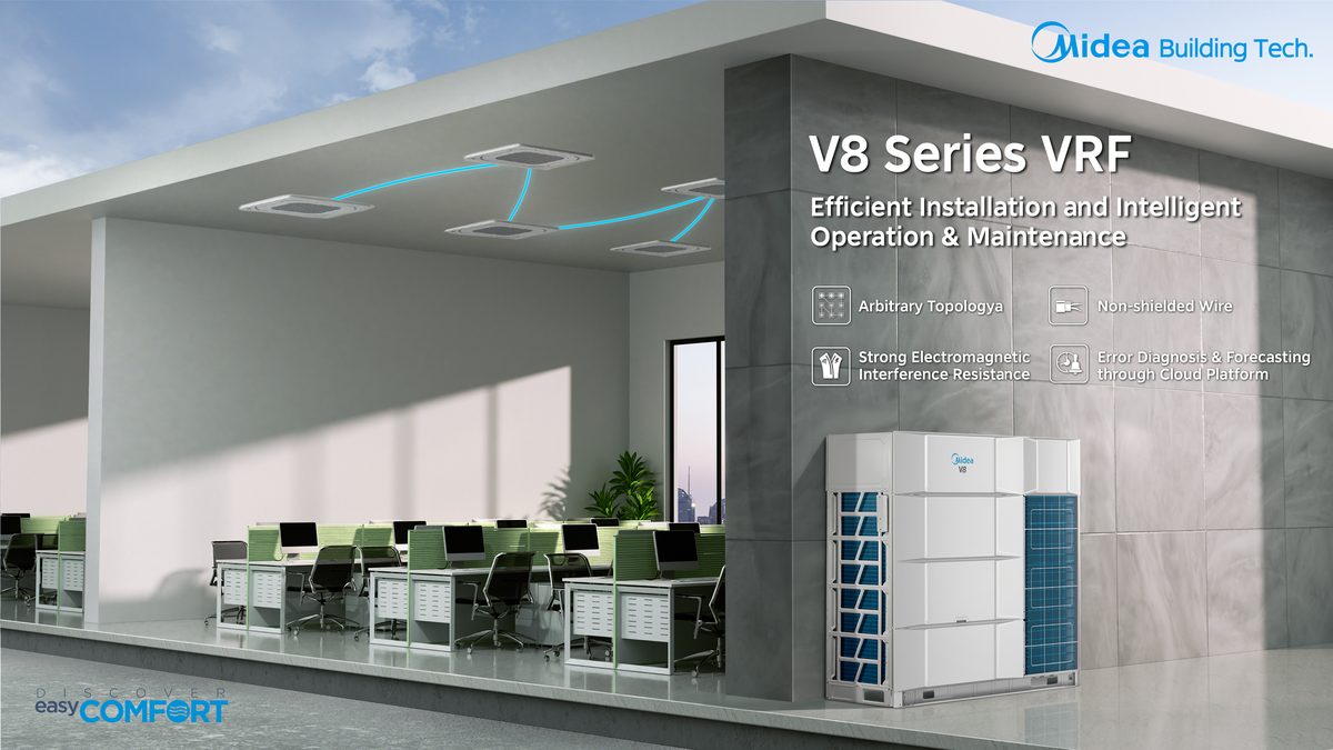 V8 Series VRF in modern office